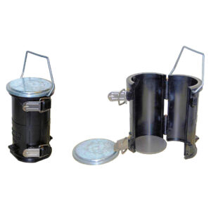 Hard Plastic Cylinder Moulds - Reusable