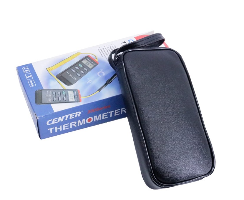 Center 300 Type K Digital Thermometer in case