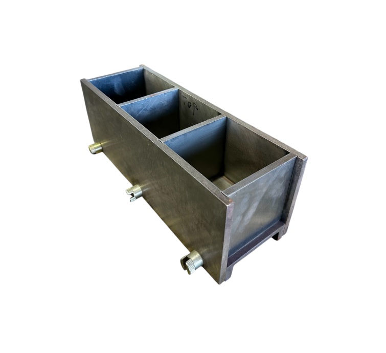 Geo-Con Cube Mould, 100mm, 3-gang